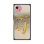 プレミアムスクエアケース with SnapMag［ Marble Nuance Painting Gray ］