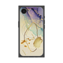 プレミアムスクエアケース with SnapMag［ Marble Nuance Painting Purple ］