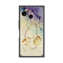 プレミアムスクエアケース with SnapMag［ Marble Nuance Painting Purple ］