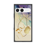 プレミアムスクエアケース with SnapMag［ Marble Nuance Painting Purple ］