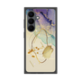 プレミアムスクエアケース with SnapMag［ Marble Nuance Painting Purple ］
