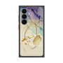 プレミアムスクエアケース with SnapMag［ Marble Nuance Painting Purple ］