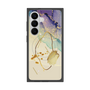 プレミアムスクエアケース with SnapMag［ Marble Nuance Painting Purple ］