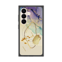 プレミアムスクエアケース with SnapMag［ Marble Nuance Painting Purple ］