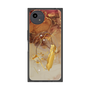 プレミアムスクエアケース with SnapMag［ Marble Nuance Painting Brown ］