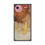 プレミアムスクエアケース with SnapMag［ Marble Nuance Painting Brown ］