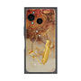 プレミアムスクエアケース with SnapMag［ Marble Nuance Painting Brown ］