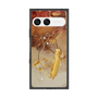 プレミアムスクエアケース with SnapMag［ Marble Nuance Painting Brown ］