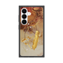 プレミアムスクエアケース with SnapMag［ Marble Nuance Painting Brown ］