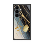 プレミアムスクエアケース with SnapMag［ Marble Nuance Painting Black ］