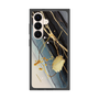 プレミアムスクエアケース with SnapMag［ Marble Nuance Painting Black ］
