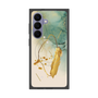 プレミアムスクエアケース with SnapMag［ Marble Nuance Painting Green ］