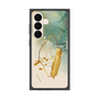 プレミアムスクエアケース with SnapMag［ Marble Nuance Painting Green ］