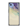 プレミアムスクエアケース with SnapMag［ Marble Purple ］