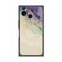 プレミアムスクエアケース with SnapMag［ Marble Purple ］