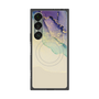 プレミアムスクエアケース with SnapMag［ Marble Purple ］