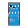 プレミアムスクエアケース with SnapMag［ BLUE-Ramune soda ］