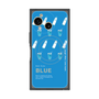プレミアムスクエアケース with SnapMag［ BLUE-Ramune soda ］