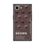 プレミアムスクエアケース with SnapMag［ BROWN-Chocolate ］
