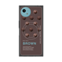 プレミアムスクエアケース with SnapMag［ BROWN-Chocolate ］
