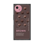 プレミアムスクエアケース with SnapMag［ BROWN-Chocolate ］