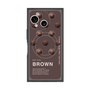 プレミアムスクエアケース with SnapMag［ BROWN-Chocolate ］
