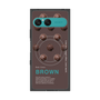 プレミアムスクエアケース with SnapMag［ BROWN-Chocolate ］