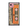 プレミアムスクエアケース with SnapMag［ RETORO CASSETTE TAPE - Skeleton Orange ］