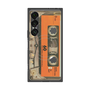 プレミアムスクエアケース with SnapMag［ RETORO CASSETTE TAPE - Skeleton Orange ］