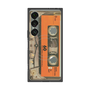 プレミアムスクエアケース with SnapMag［ RETORO CASSETTE TAPE - Skeleton Orange ］