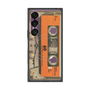 プレミアムスクエアケース with SnapMag［ RETORO CASSETTE TAPE - Skeleton Orange ］