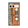 プレミアムスクエアケース with SnapMag［ RETORO CASSETTE TAPE - Skeleton Orange ］