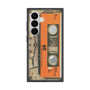 プレミアムスクエアケース with SnapMag［ RETORO CASSETTE TAPE - Skeleton Orange ］