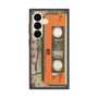 プレミアムスクエアケース with SnapMag［ RETORO CASSETTE TAPE - Skeleton Orange ］