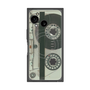 プレミアムスクエアケース with SnapMag［ RETORO CASSETTE TAPE - Skeleton Blue ］