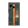 プレミアムスクエアケース with SnapMag［ RETORO CASSETTE TAPE - Opacity Black ］