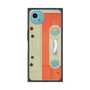 プレミアムスクエアケース with SnapMag［ RETORO CASSETTE TAPE - Opacity White ］