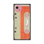 プレミアムスクエアケース with SnapMag［ RETORO CASSETTE TAPE - Opacity White ］