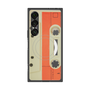 プレミアムスクエアケース with SnapMag［ RETORO CASSETTE TAPE - Opacity White ］