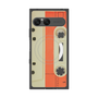 プレミアムスクエアケース with SnapMag［ RETORO CASSETTE TAPE - Opacity White ］