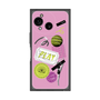 プレミアムスクエアケース with SnapMag［ Playful sticker - Dusty Pink ］