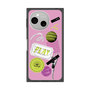 プレミアムスクエアケース with SnapMag［ Playful sticker - Dusty Pink ］