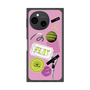 プレミアムスクエアケース with SnapMag［ Playful sticker - Dusty Pink ］