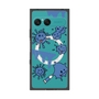 プレミアムスクエアケース with SnapMag［ PAINTING SMILE Blue ］