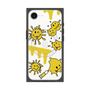 プレミアムスクエアケース with SnapMag［ PAINTING SMILE Yellow ］