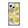 プレミアムスクエアケース with SnapMag［ PAINTING SMILE Yellow ］