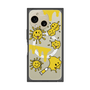 プレミアムスクエアケース with SnapMag［ PAINTING SMILE Yellow ］