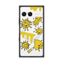 プレミアムスクエアケース with SnapMag［ PAINTING SMILE Yellow ］