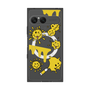プレミアムスクエアケース with SnapMag［ PAINTING SMILE Yellow ］