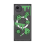 プレミアムスクエアケース with SnapMag［ PAINTING SMILE Green ］